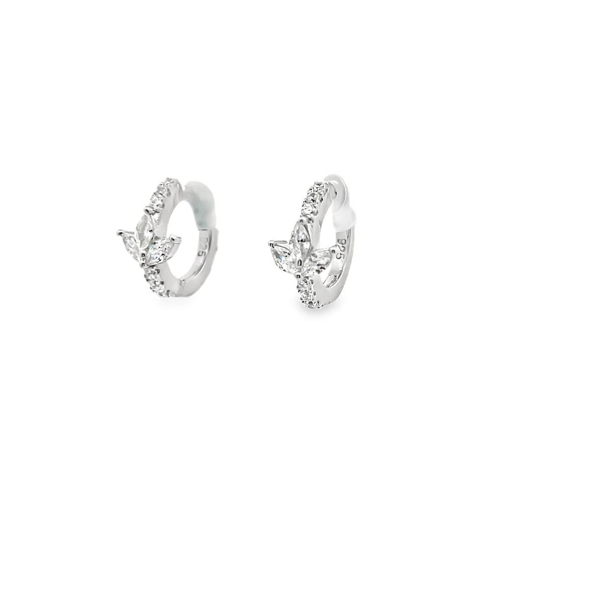 Lotus Huggie earring
