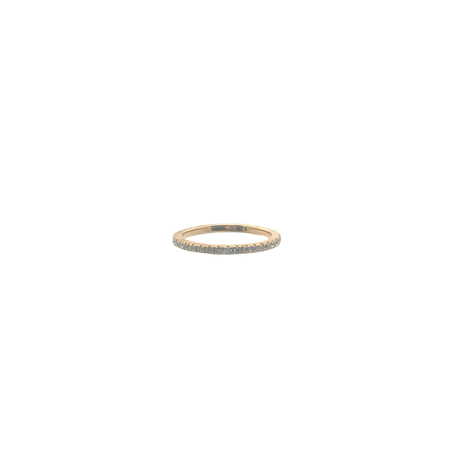 Equilibrium Eternity Band Ring | CZ | Sterling Silver | Inspirit Designs