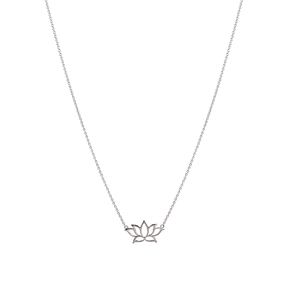 Plain Lotus Necklace