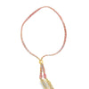 Chain and tassle Platted everything that glitters bracelet