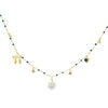 Faith Enamel Charm Necklace