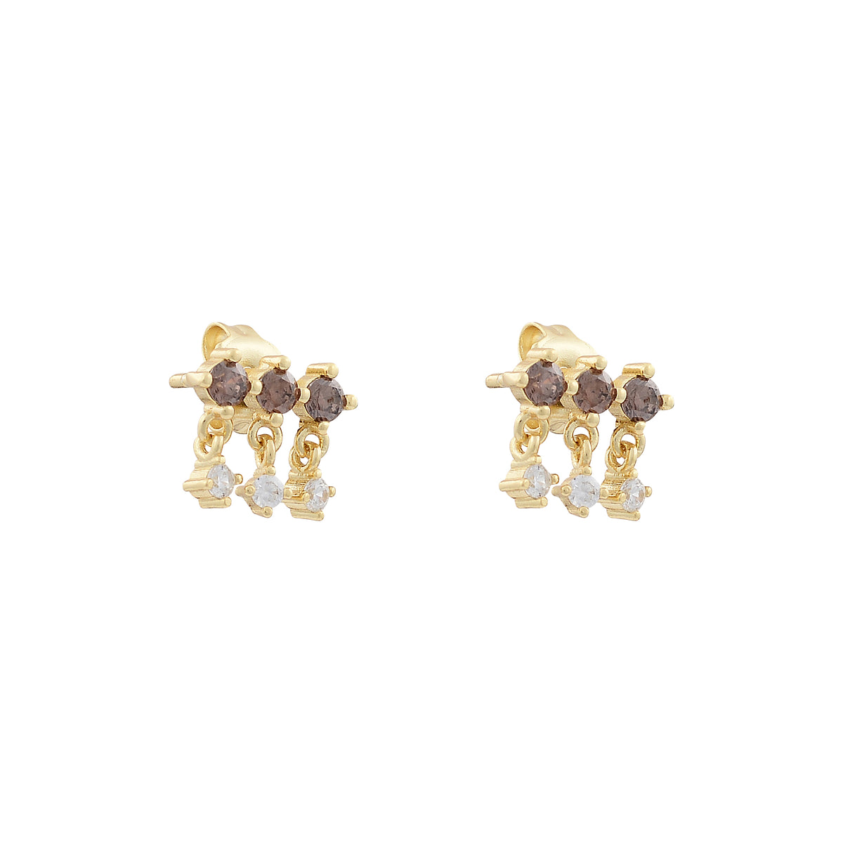 Equilibrium Three Drop Karma Balance Studs | Inspirit Designs