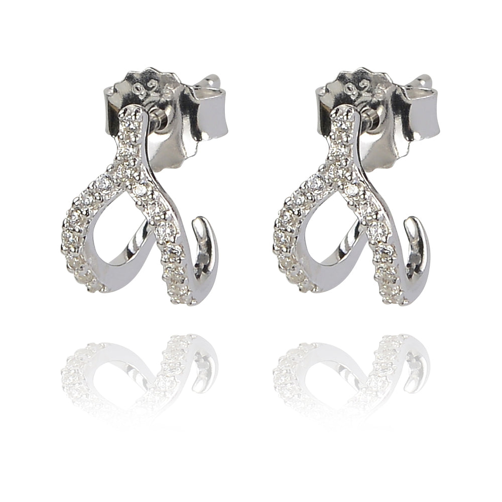 Horse shoe good Luck Sacred Protection cuff earrings