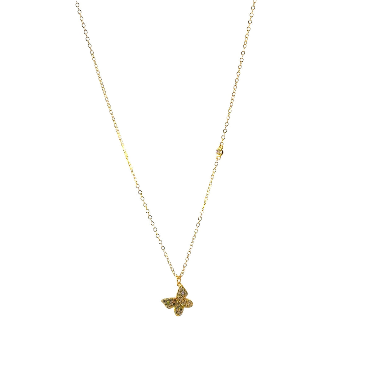 Butterfly Gold NecklaceNecklace