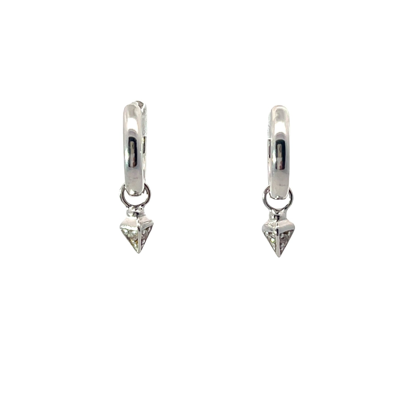 Clarity Prism HuggiesEarrings