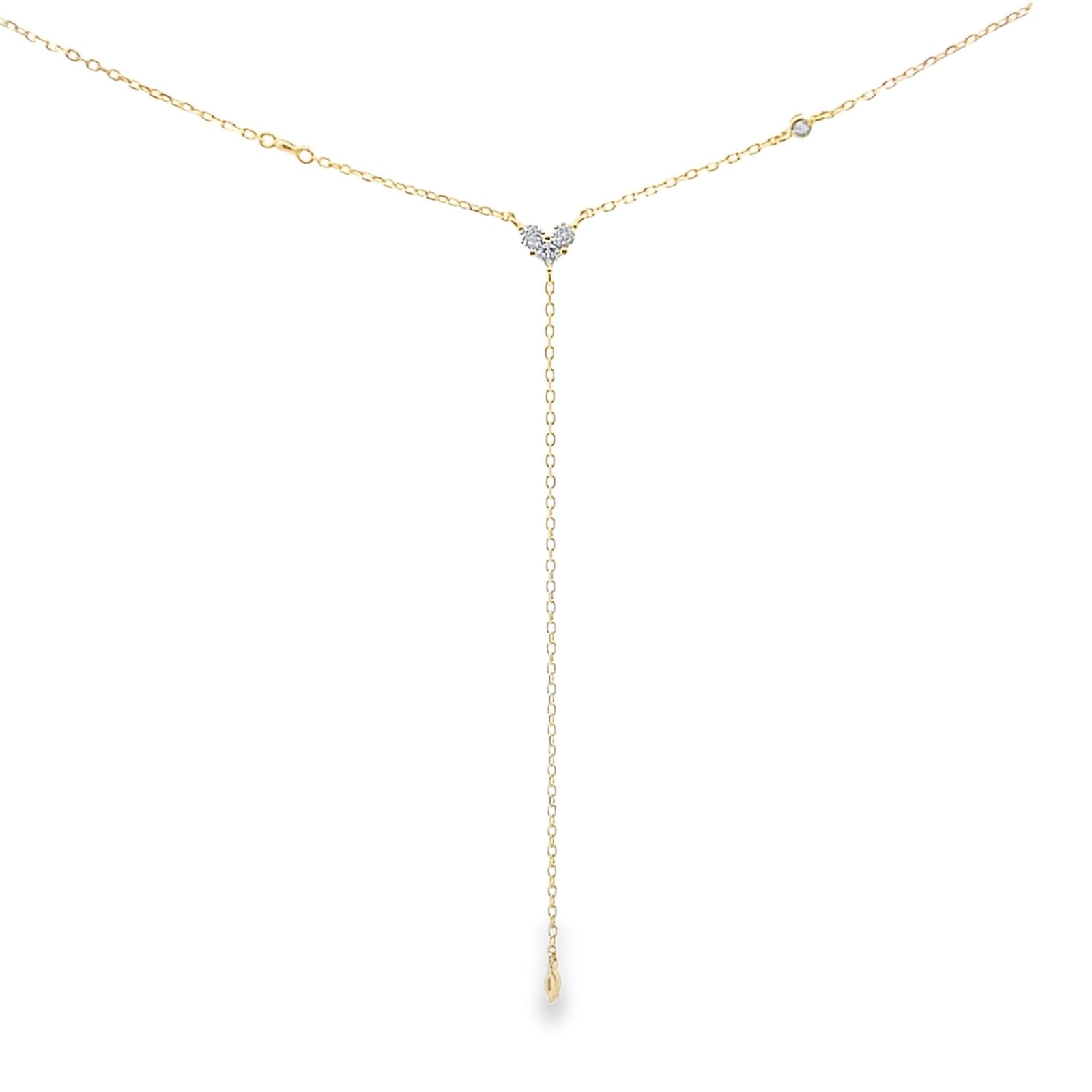 Love Yourself First Heart Love Lariat necklaceNecklace