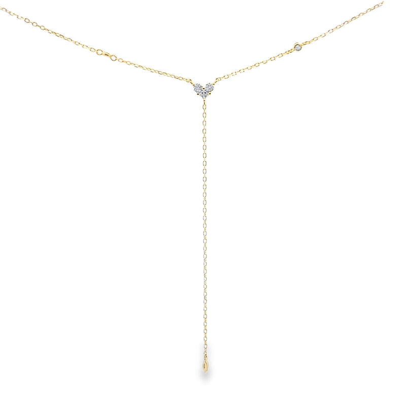 Love Yourself First Heart Love Lariat necklaceNecklace