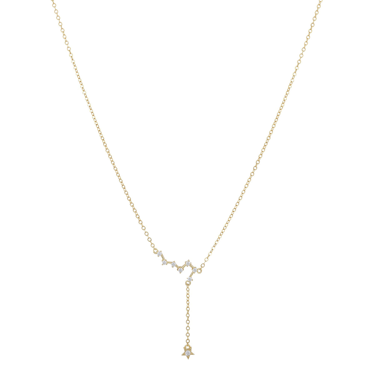 Constellation and Star Pendant necklace sterllng silver 925Necklace