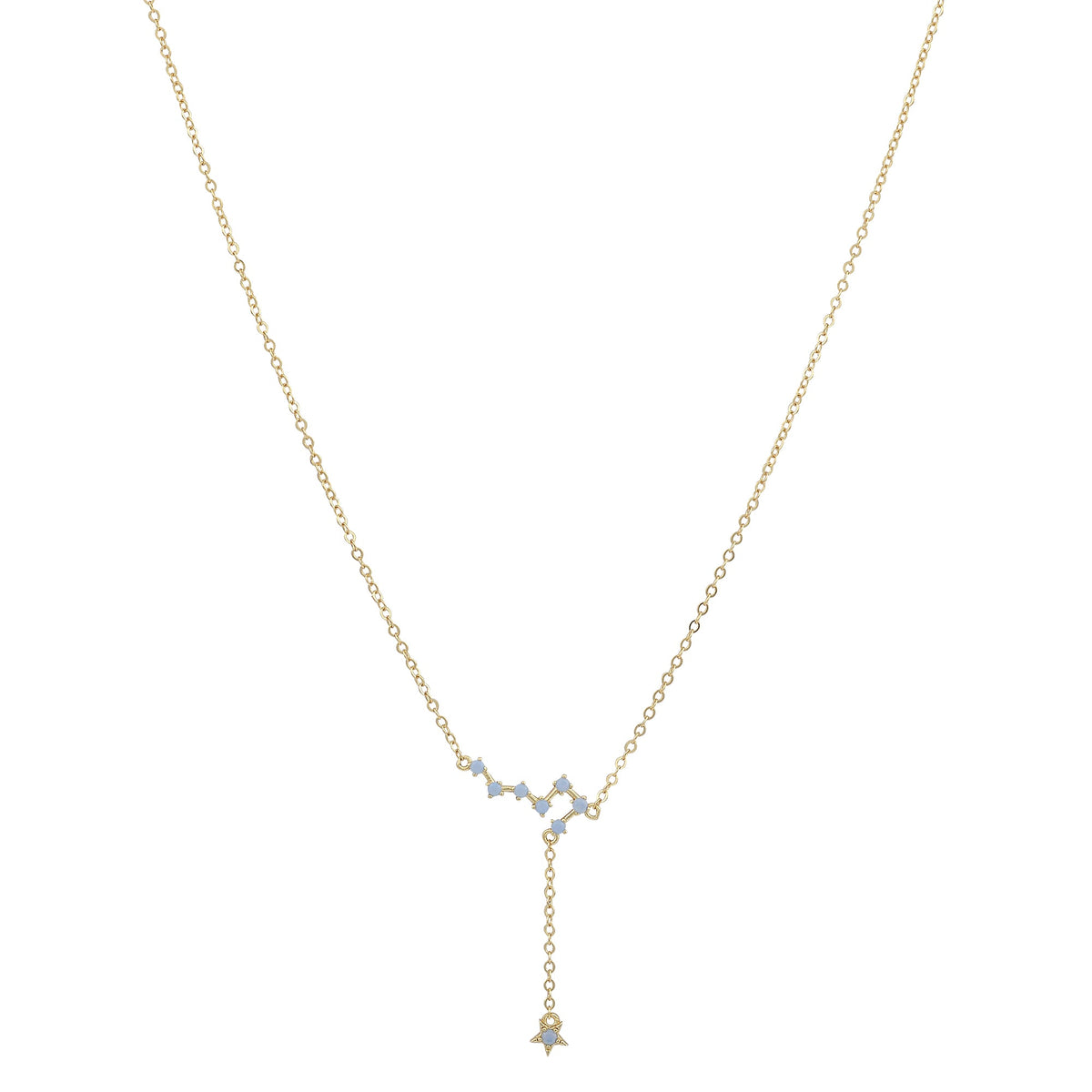 Constellation and Star Pendant necklace sterllng silver 925Necklace
