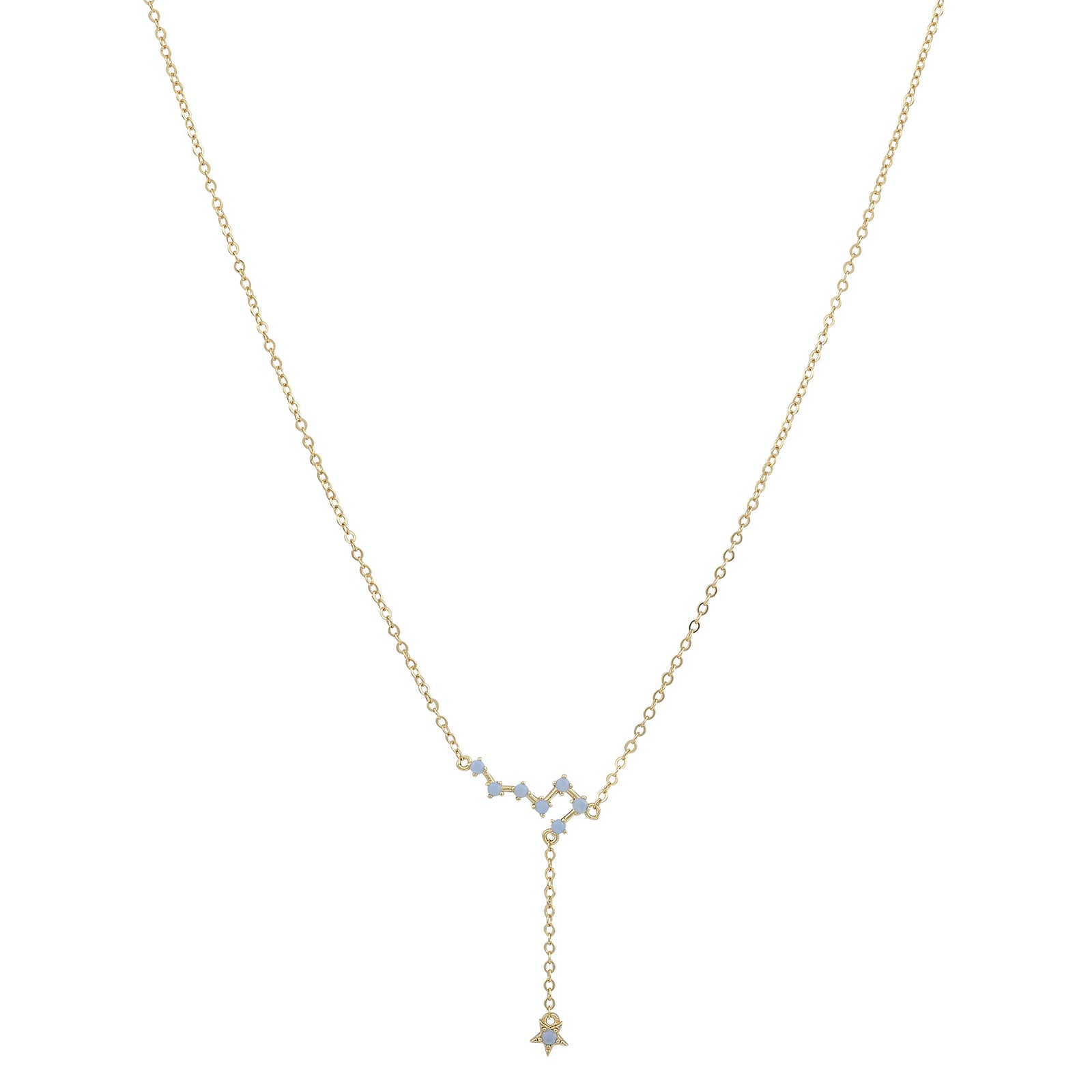Constellation and Star Pendant necklace sterllng silver 925Necklace