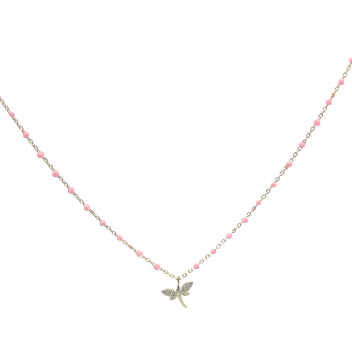 Dragonfly Joy enamel necklaceNecklace