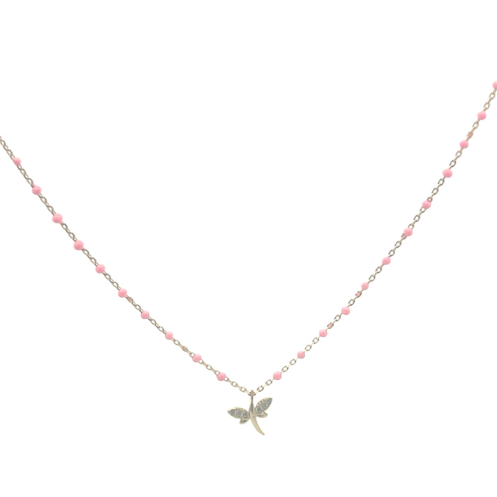 Dragonfly Joy enamel necklaceNecklace