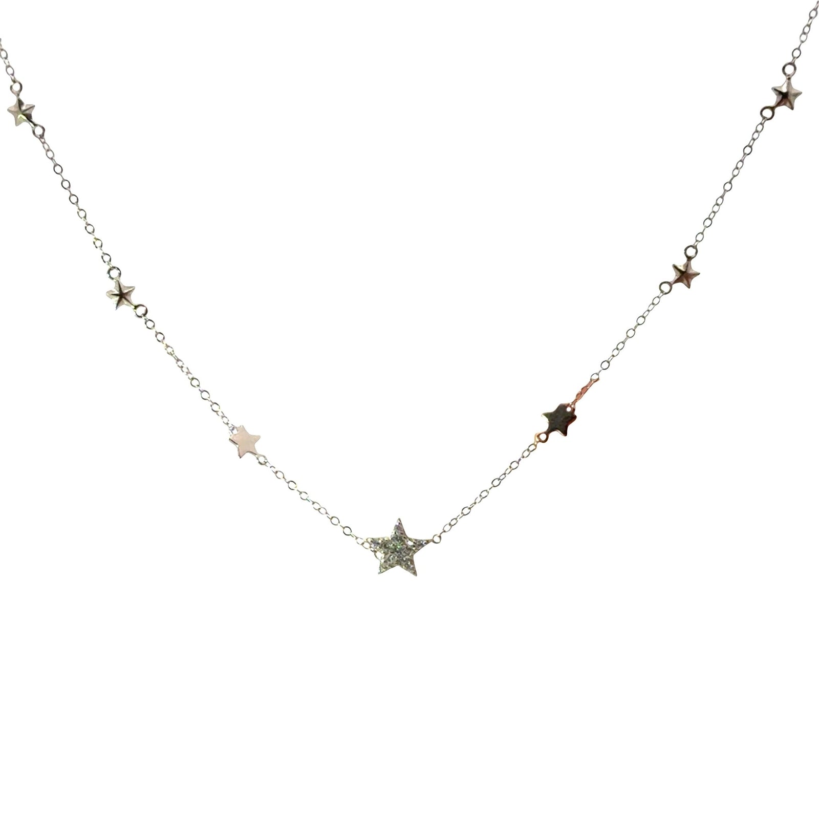 Elegant 7 Star Pendant NecklaceNecklace