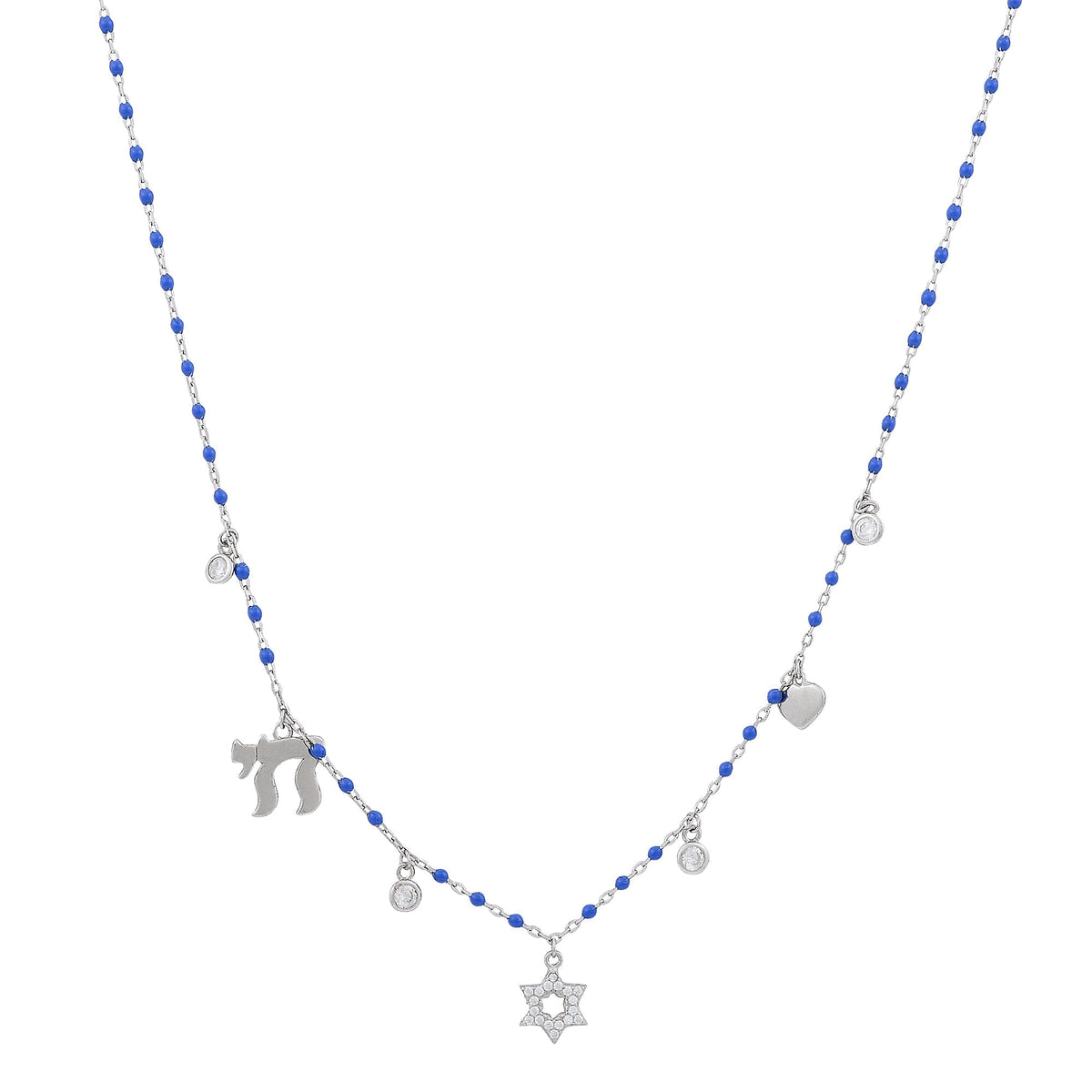 Enamel Faith Charm NecklaceNecklace