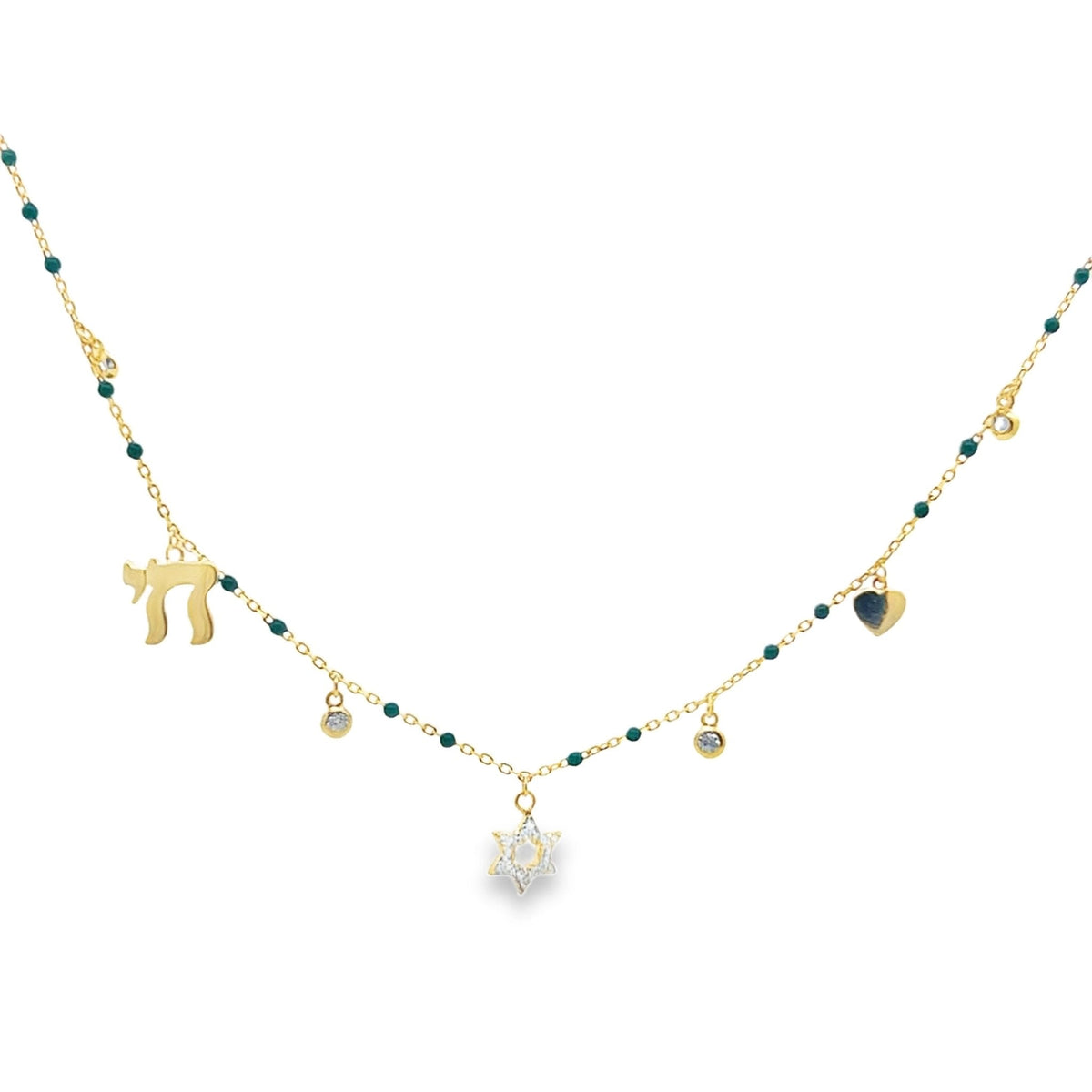 Enamel Faith Charm NecklaceNecklace