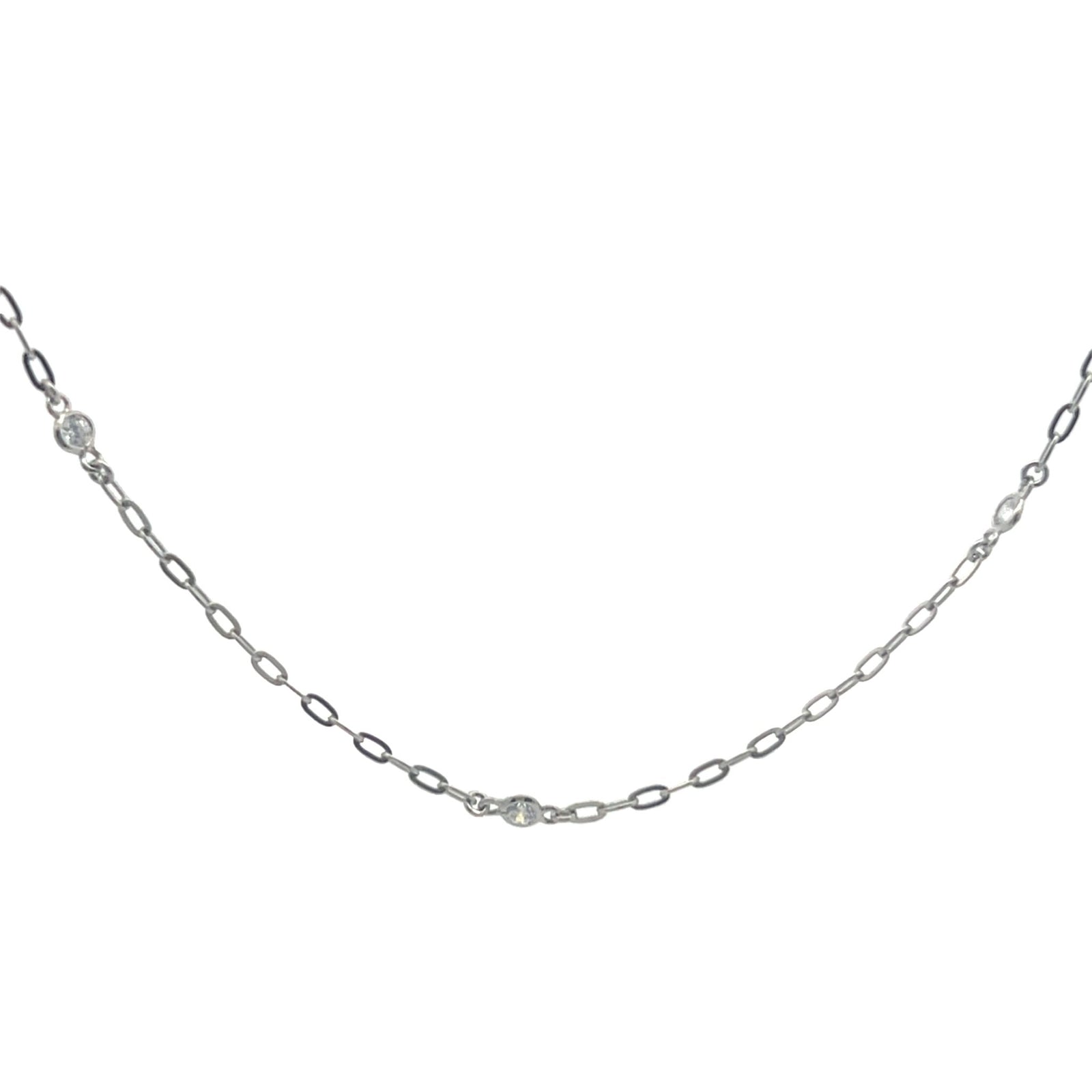 Equilibrium Diamond By The Yard Paperclip Necklace | Inspirit DesignsNecklace