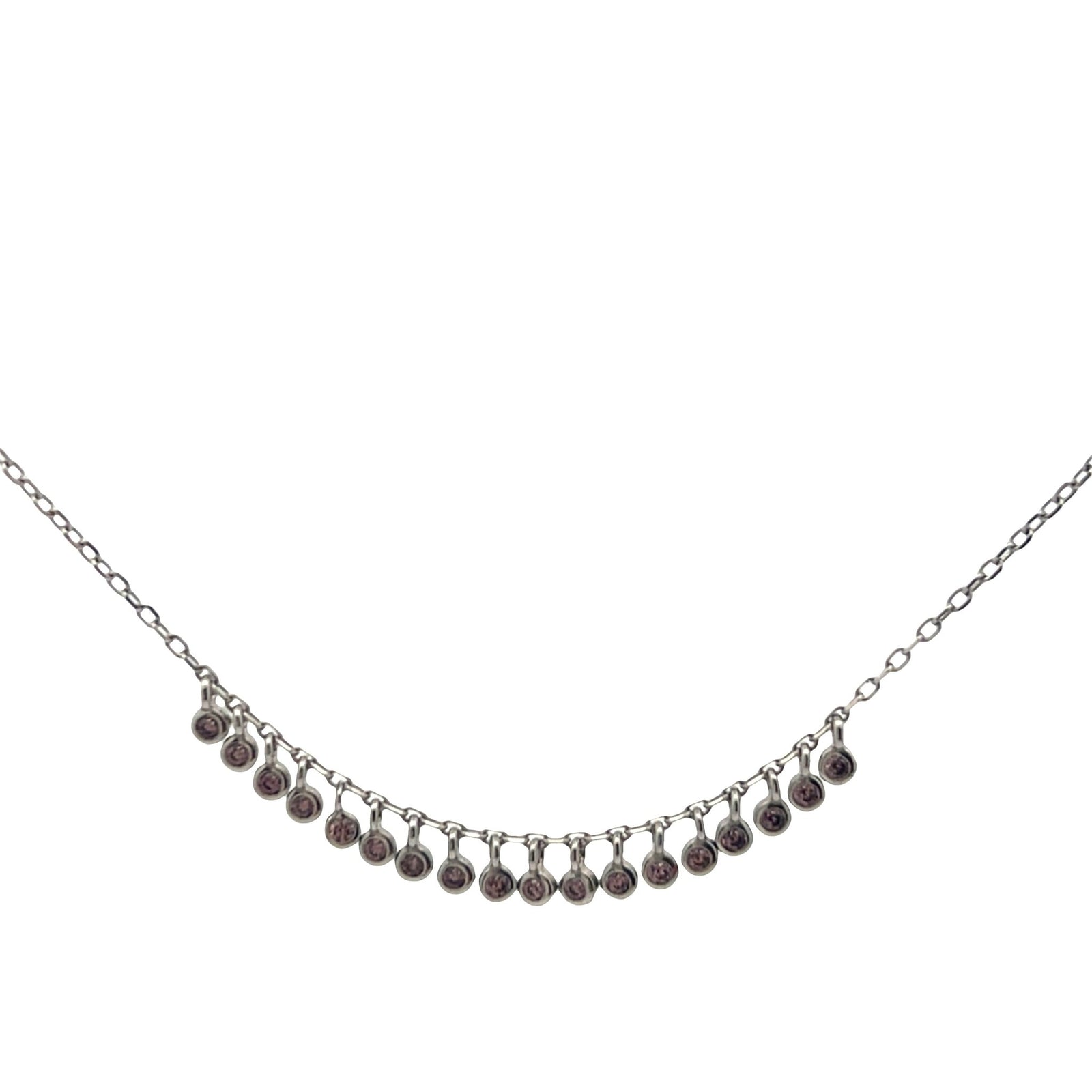Equilibrium in life Dainty cz drop layering necklaceNecklace