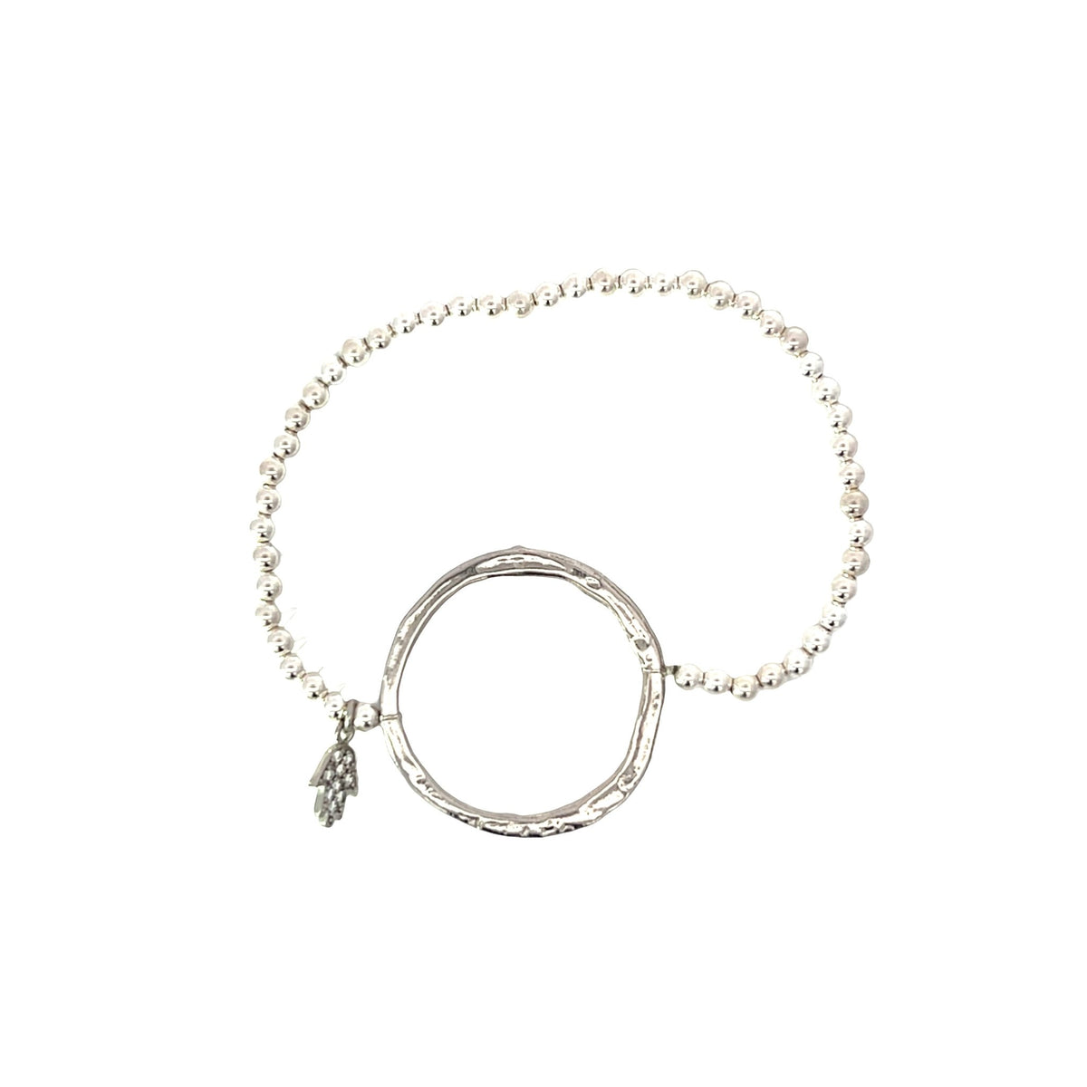 Equilibrium Karma & Hamsa Beaded Bracelet | Gold Filled & Silver | Inspirit DesignsBracelet