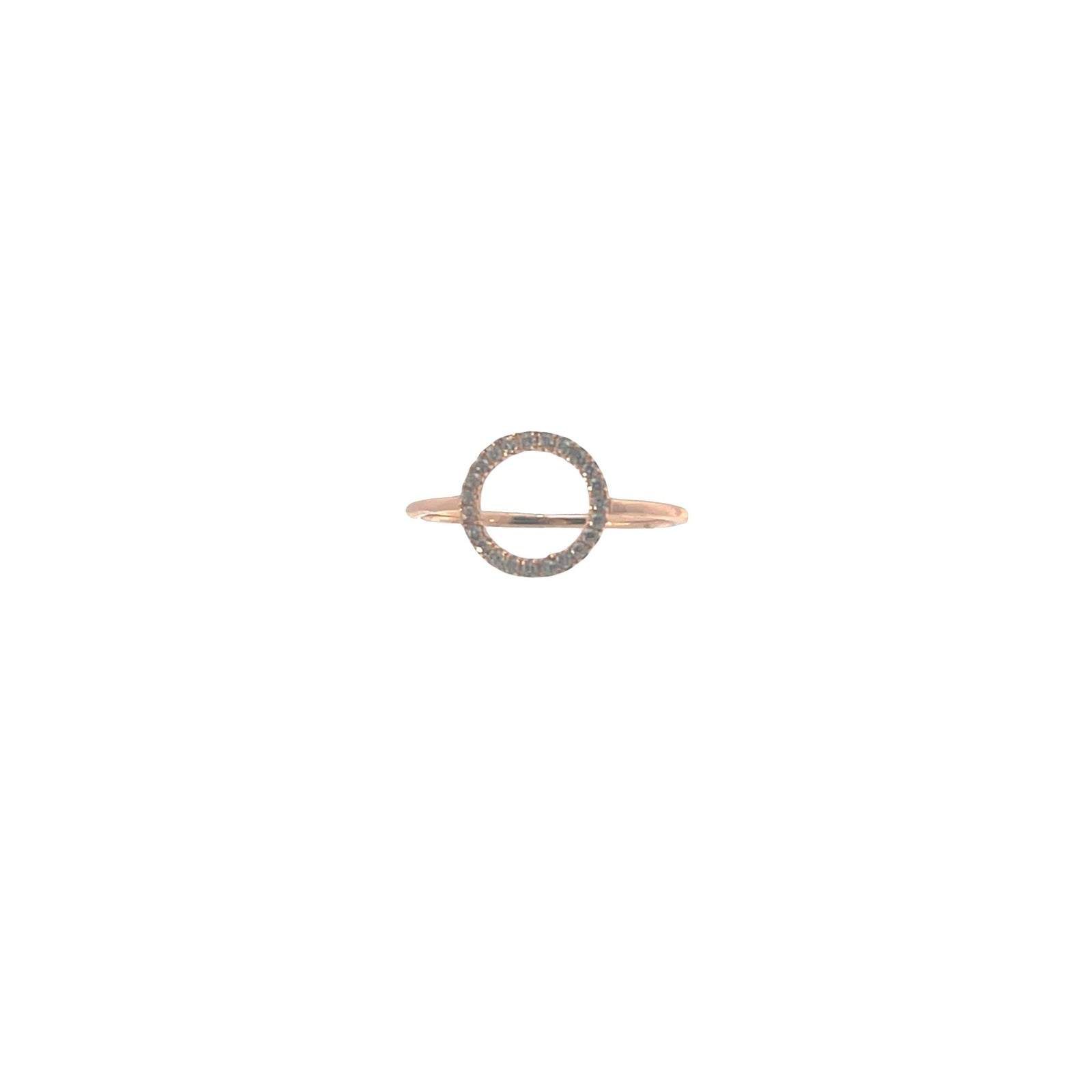Equilibrium Open Karma Circle Ring | CZ | Sterling Silver | Inspirit DesignsRing