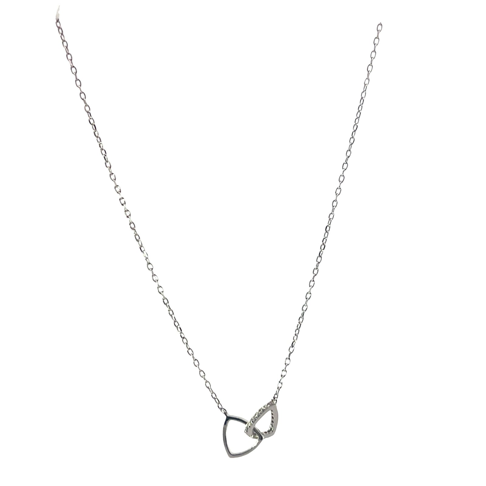 Eternal Connection triangle necklace 925 Sterling silverNecklace