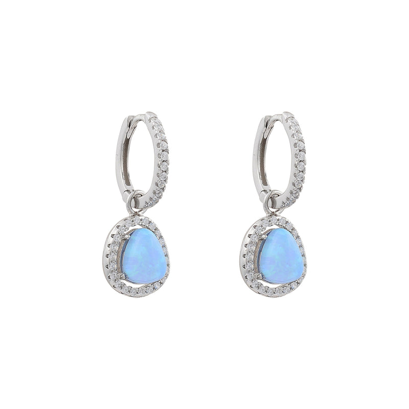 Everything that glitters Opalite drop huggie earringsEarrings