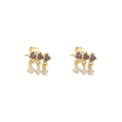 Everything that glitters three drop earingsEarrings