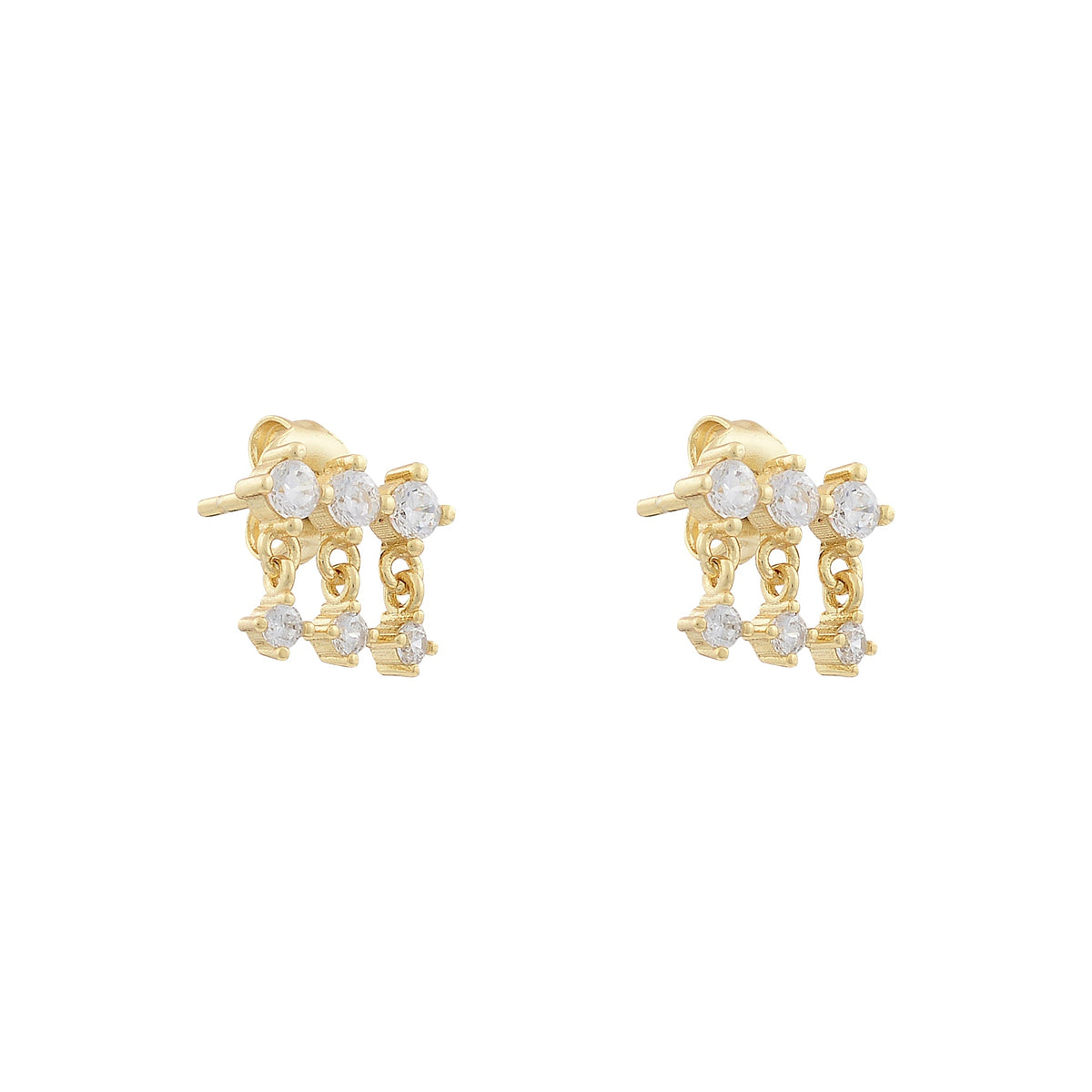Everything that glitters three drop earingsEarrings