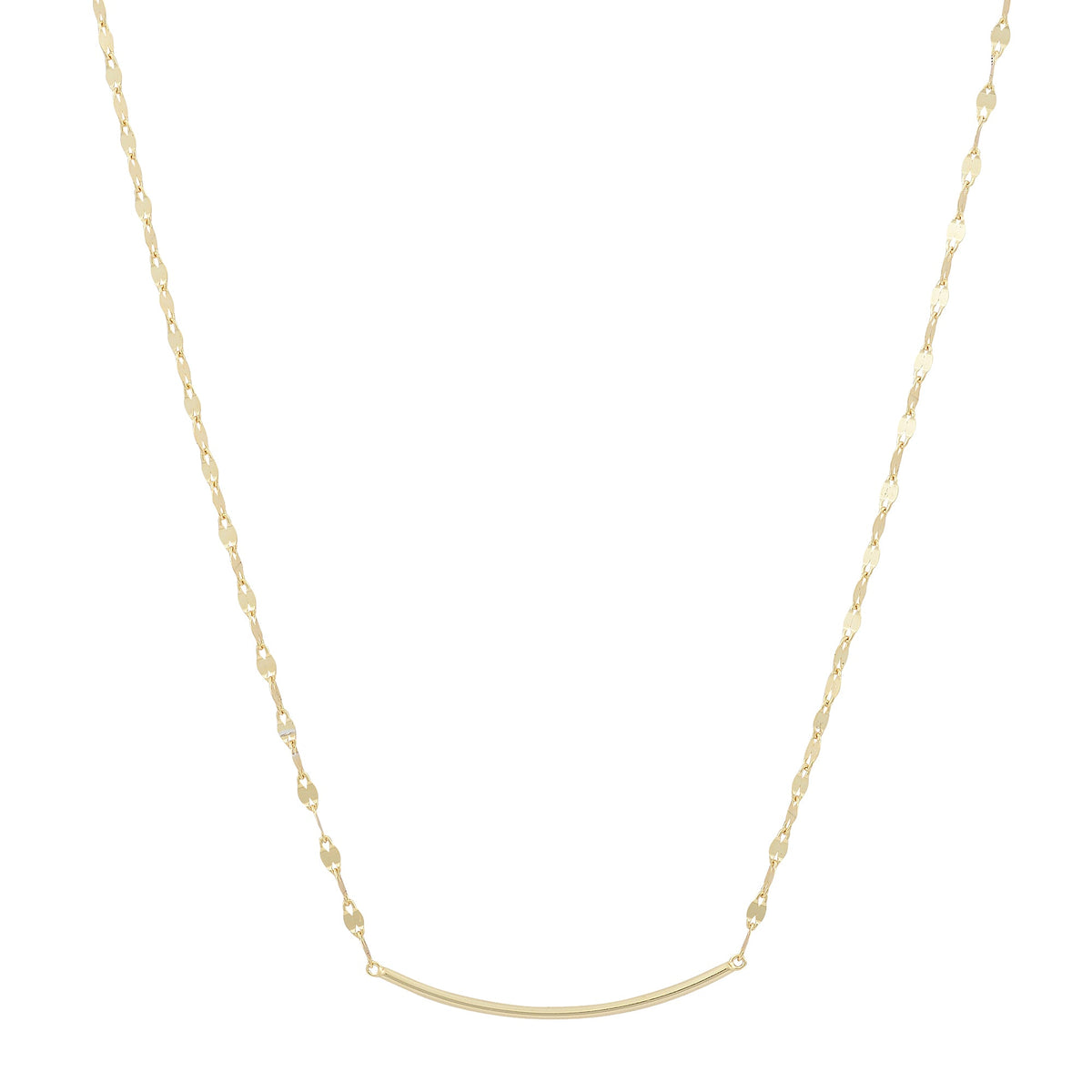 Glitter chain with Bar balance necklaceNecklace