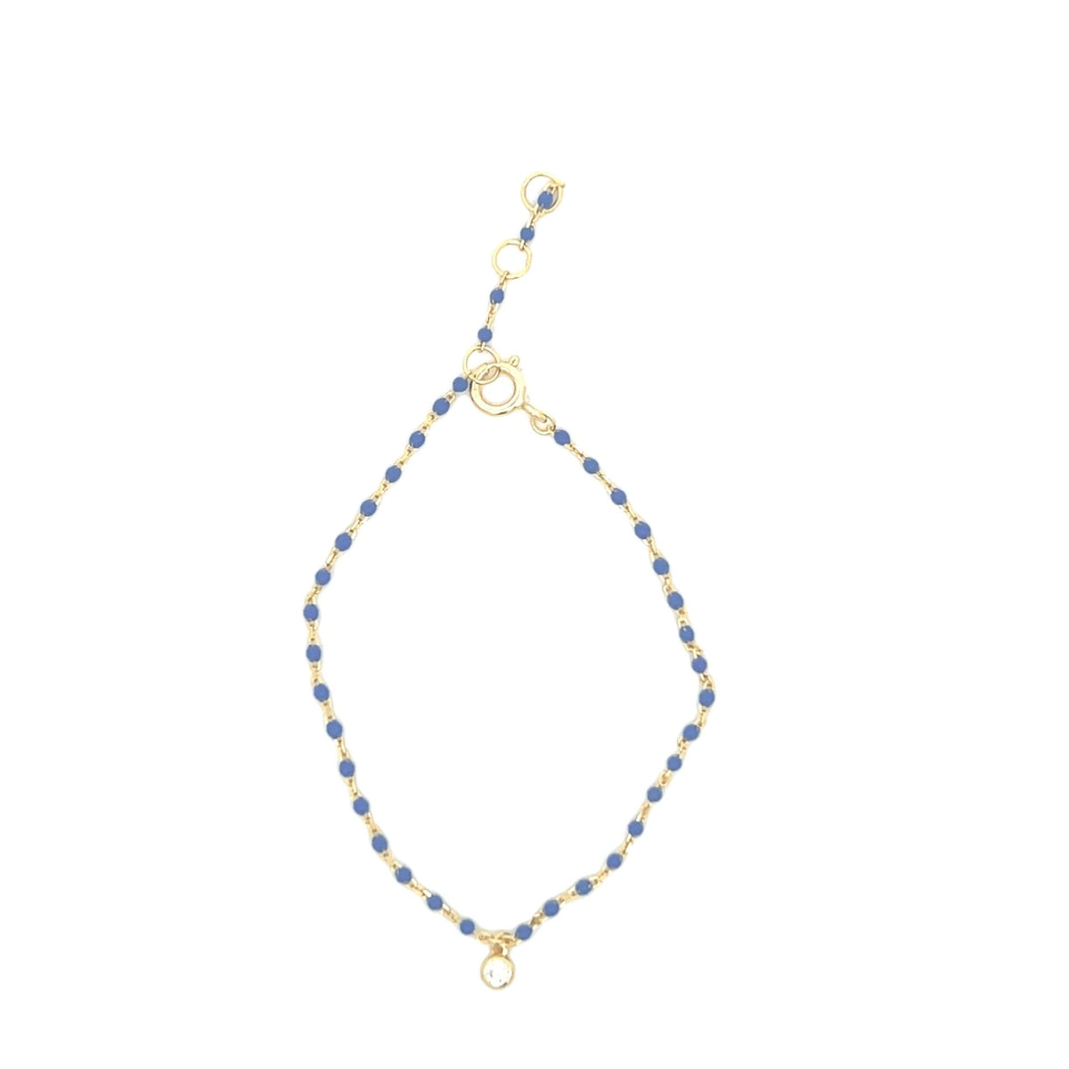 Glitter enamel single drop braceletBracelets