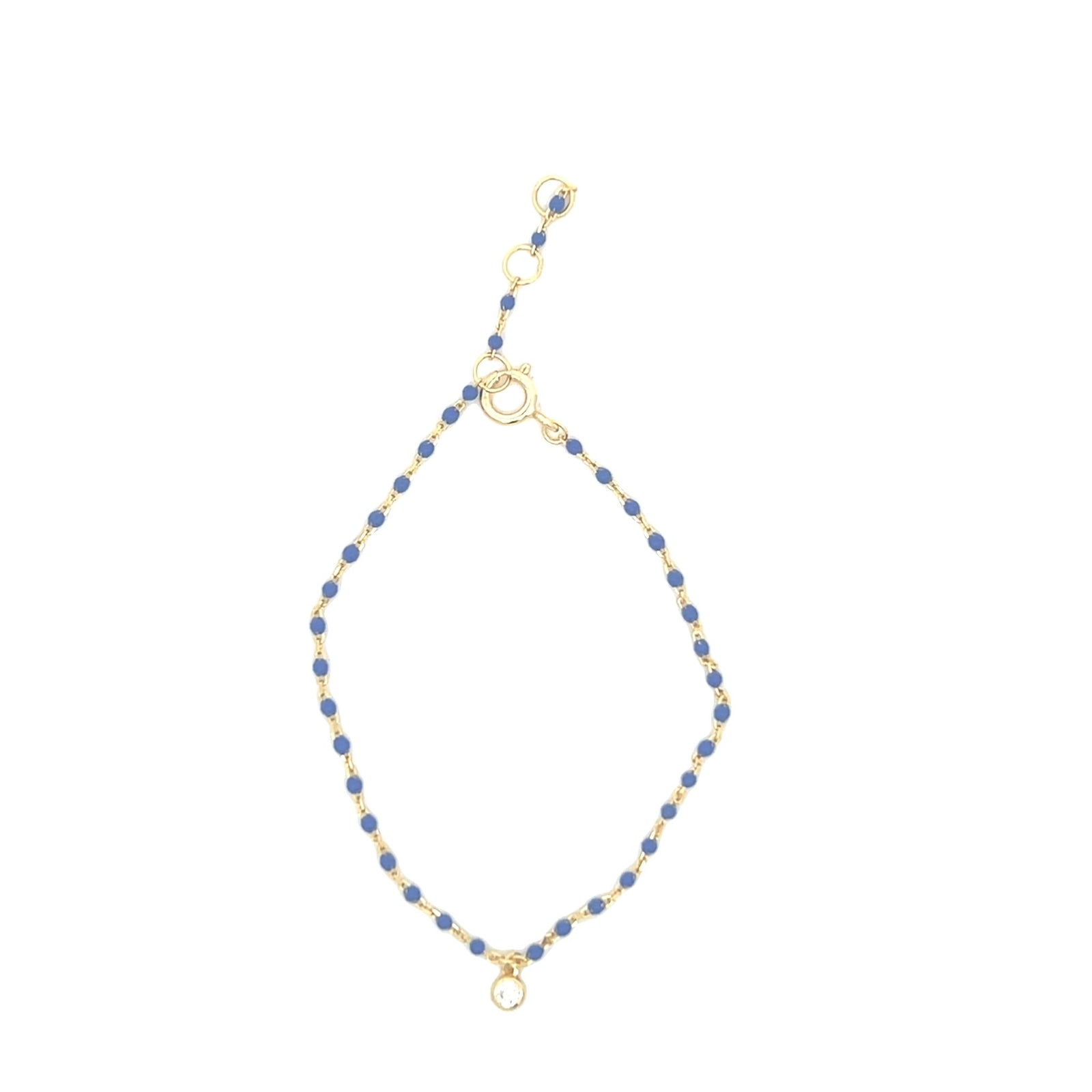 Glitter enamel single drop braceletBracelets