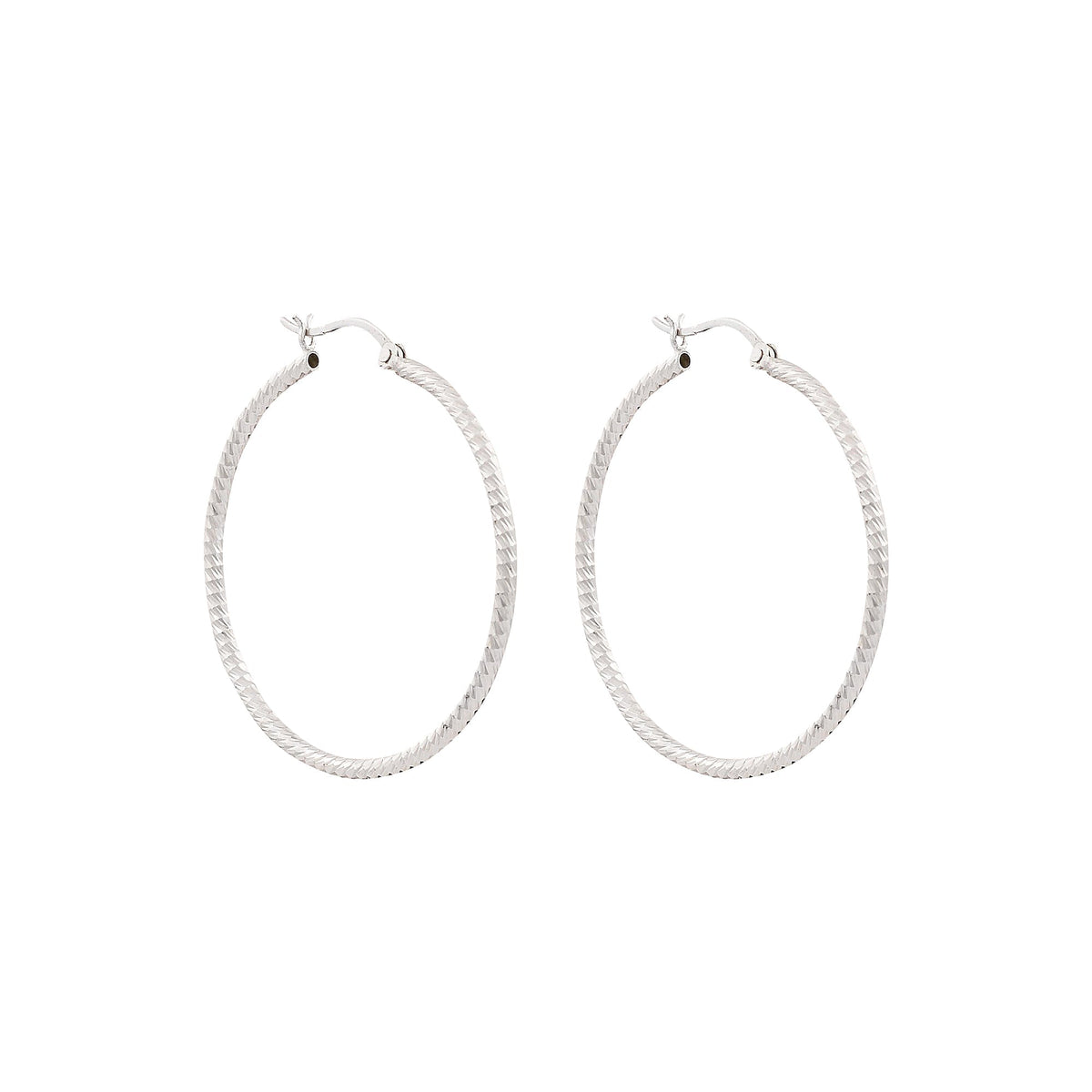 Karma Large Glitter Hoop 40cm EarringsEarrings