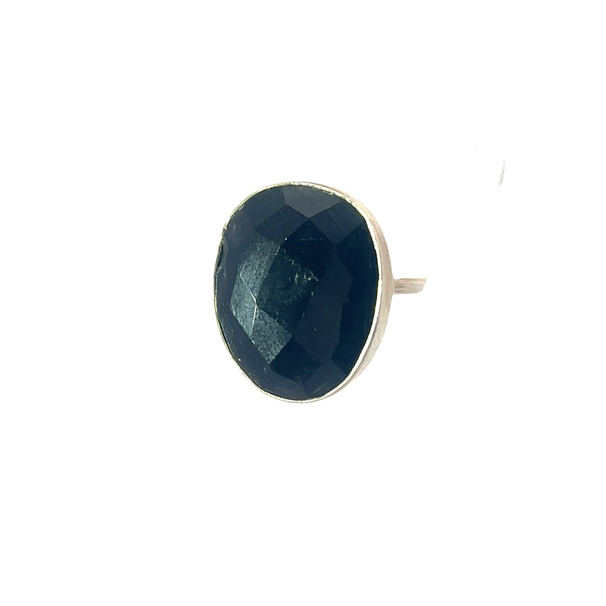 Large semi precious oval ringRing