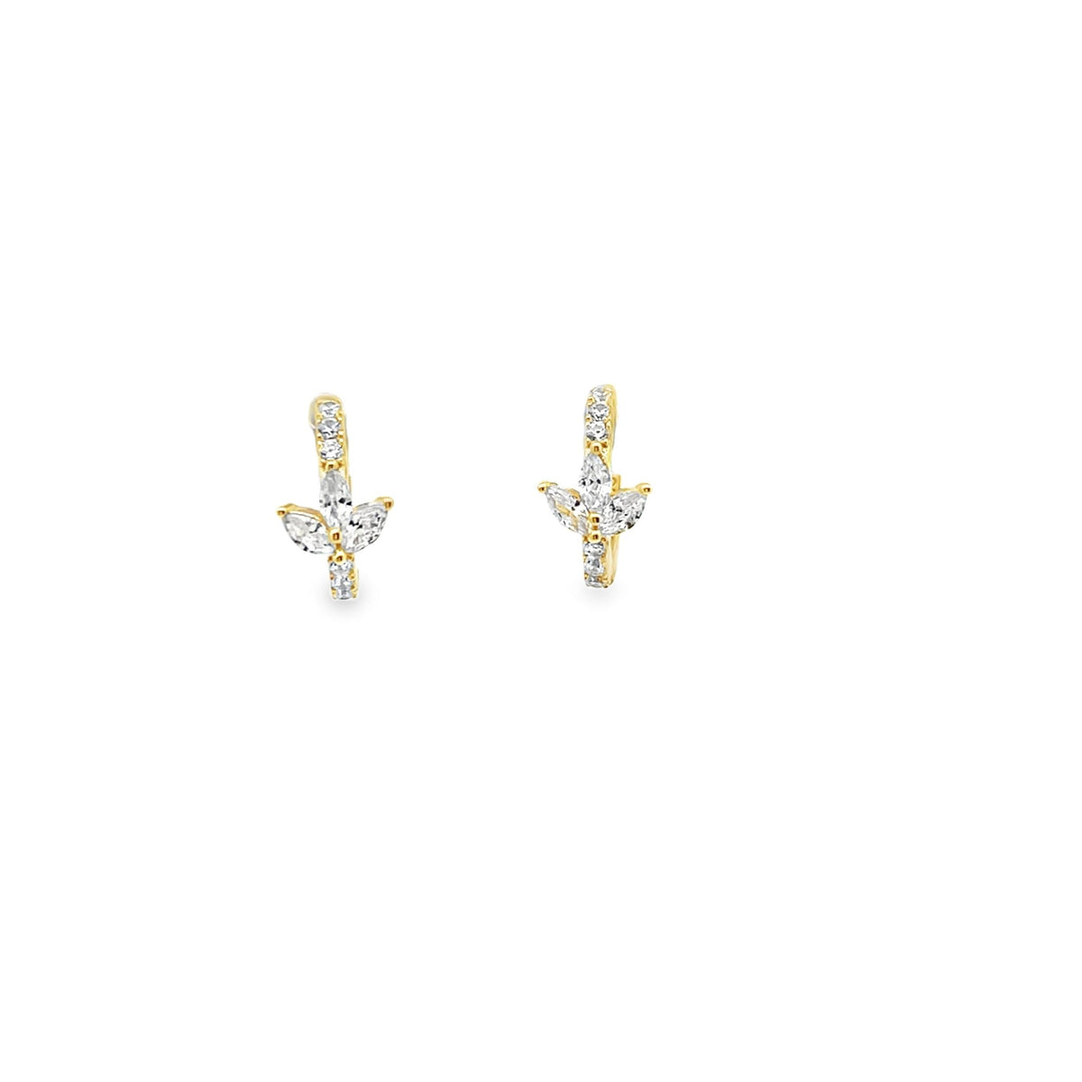 Lotus Huggie earringEarrings