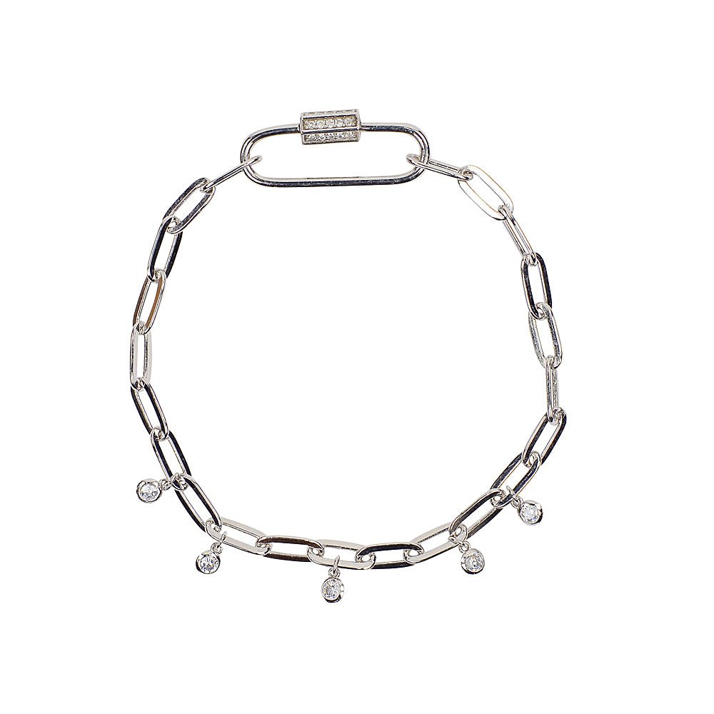 Paperclip Chunky BraceletBracelets