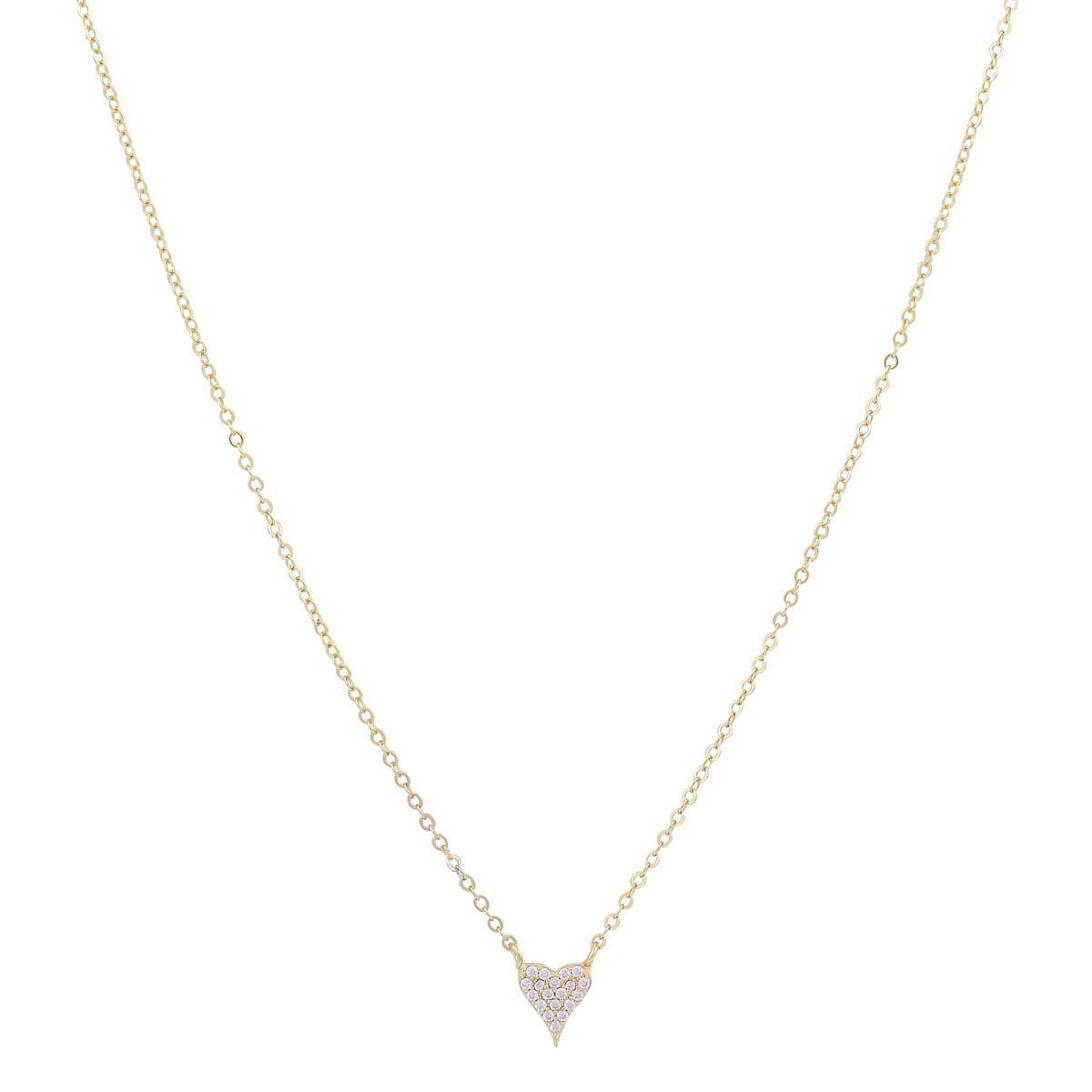Love heart single classic necklaceNecklace