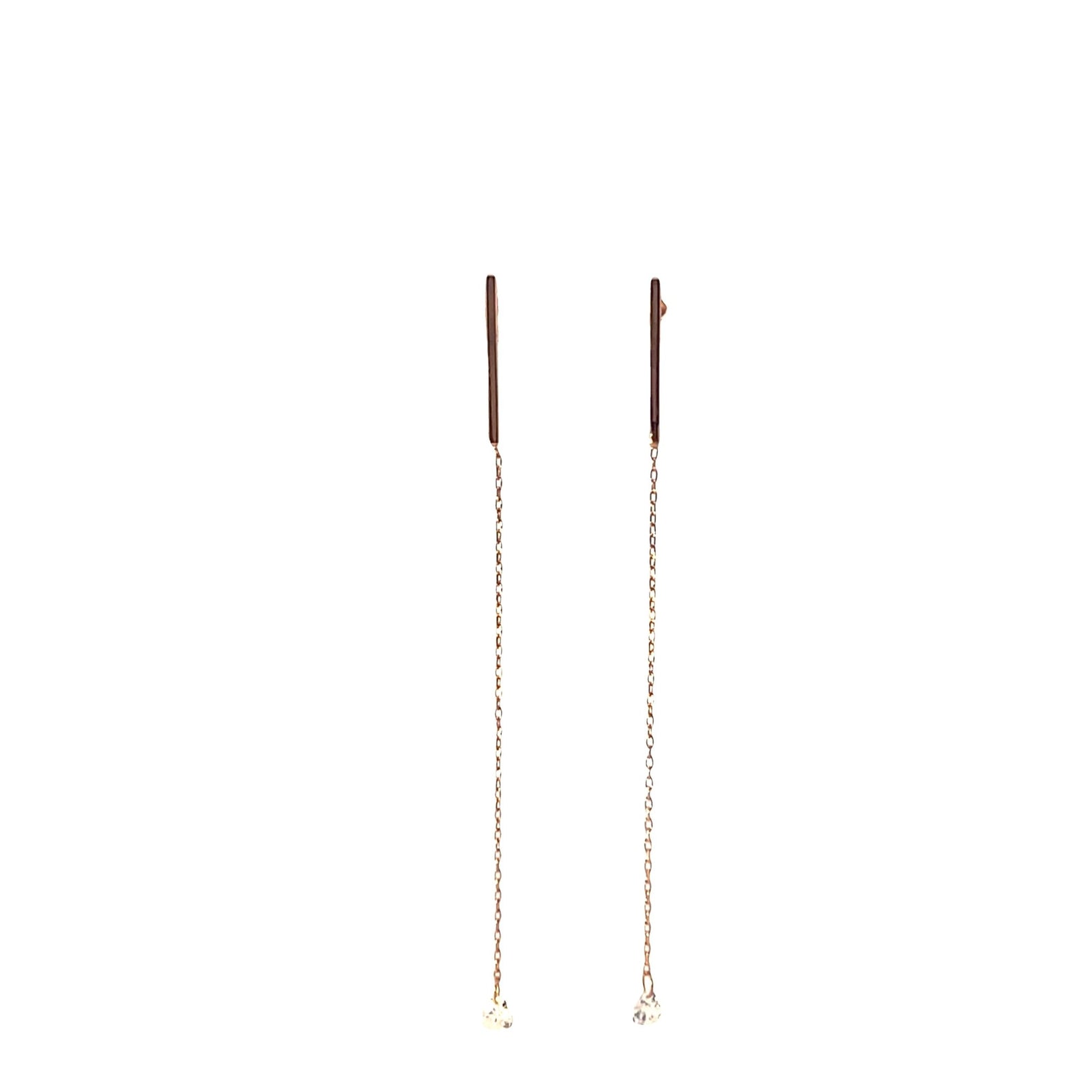 SINGLE LOVE HEART DROP EARRINGEarrings