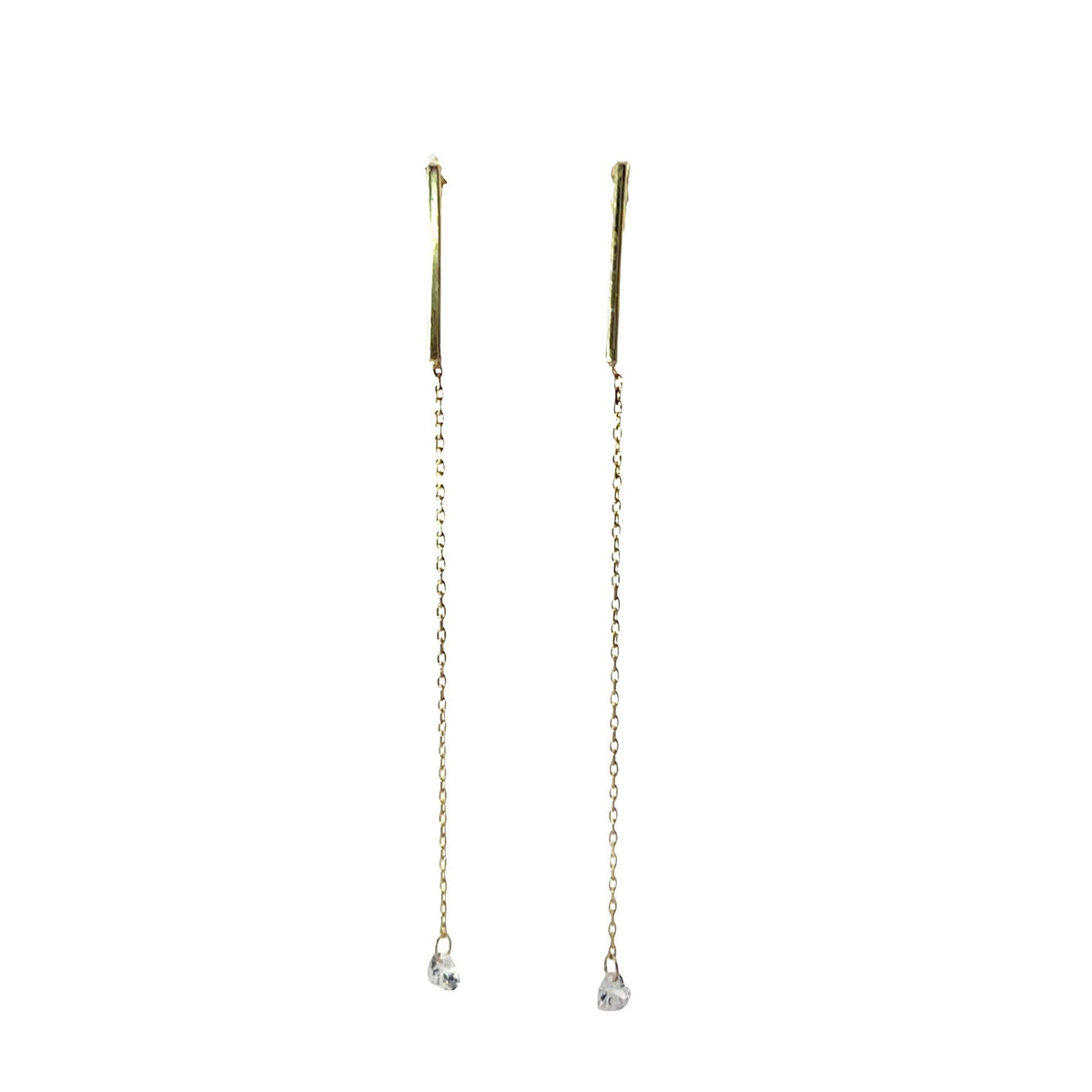 SINGLE LOVE HEART DROP EARRINGEarrings