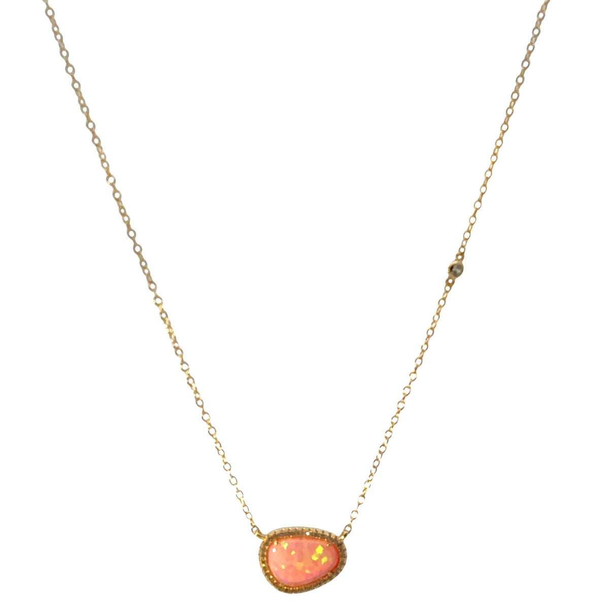 Sterling Silver Opalite NecklaceNecklace