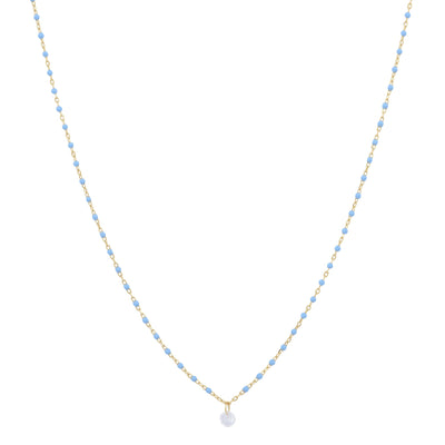 The one glitter enamel necklaceNecklace