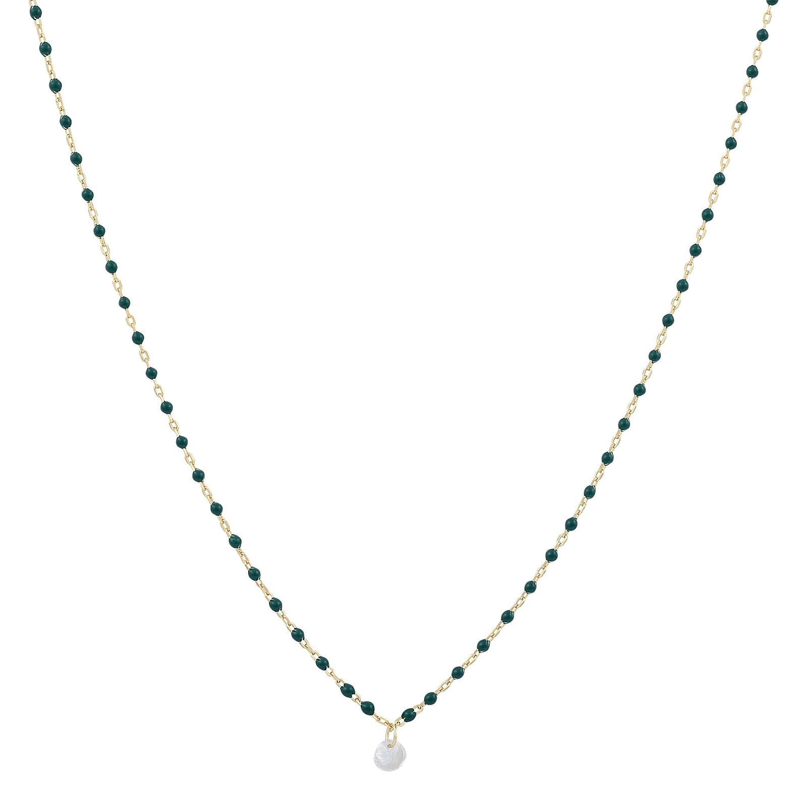The One Glitter Enamel NecklaceNecklace