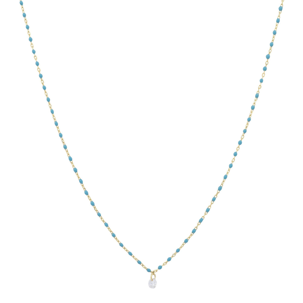 The One Glitter Enamel NecklaceNecklace