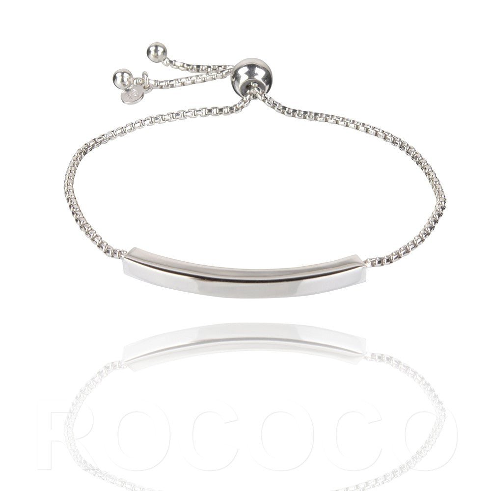 Thick Italian bar and toggle BraceletBracelet