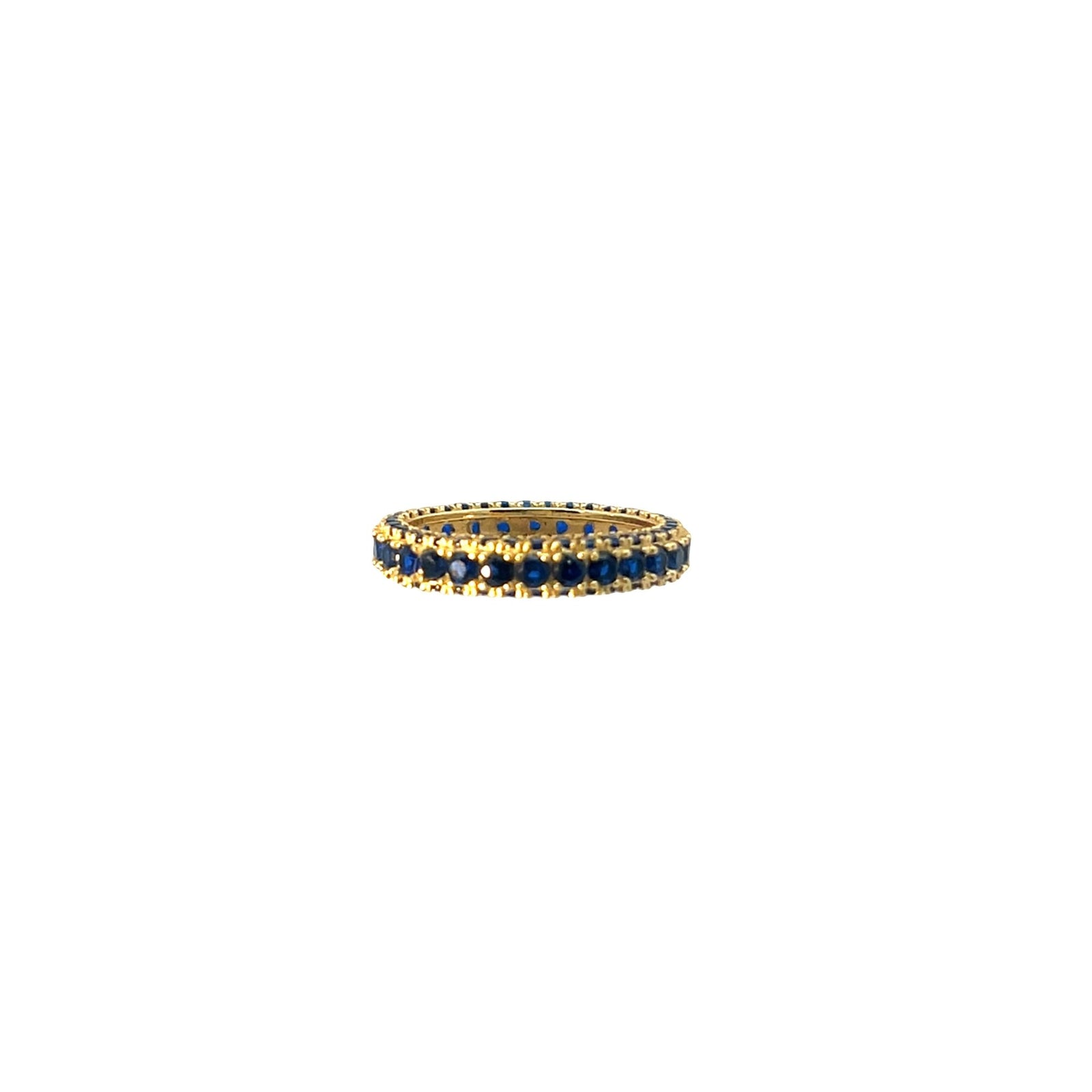 Three line multi stone dress stacking ringRing