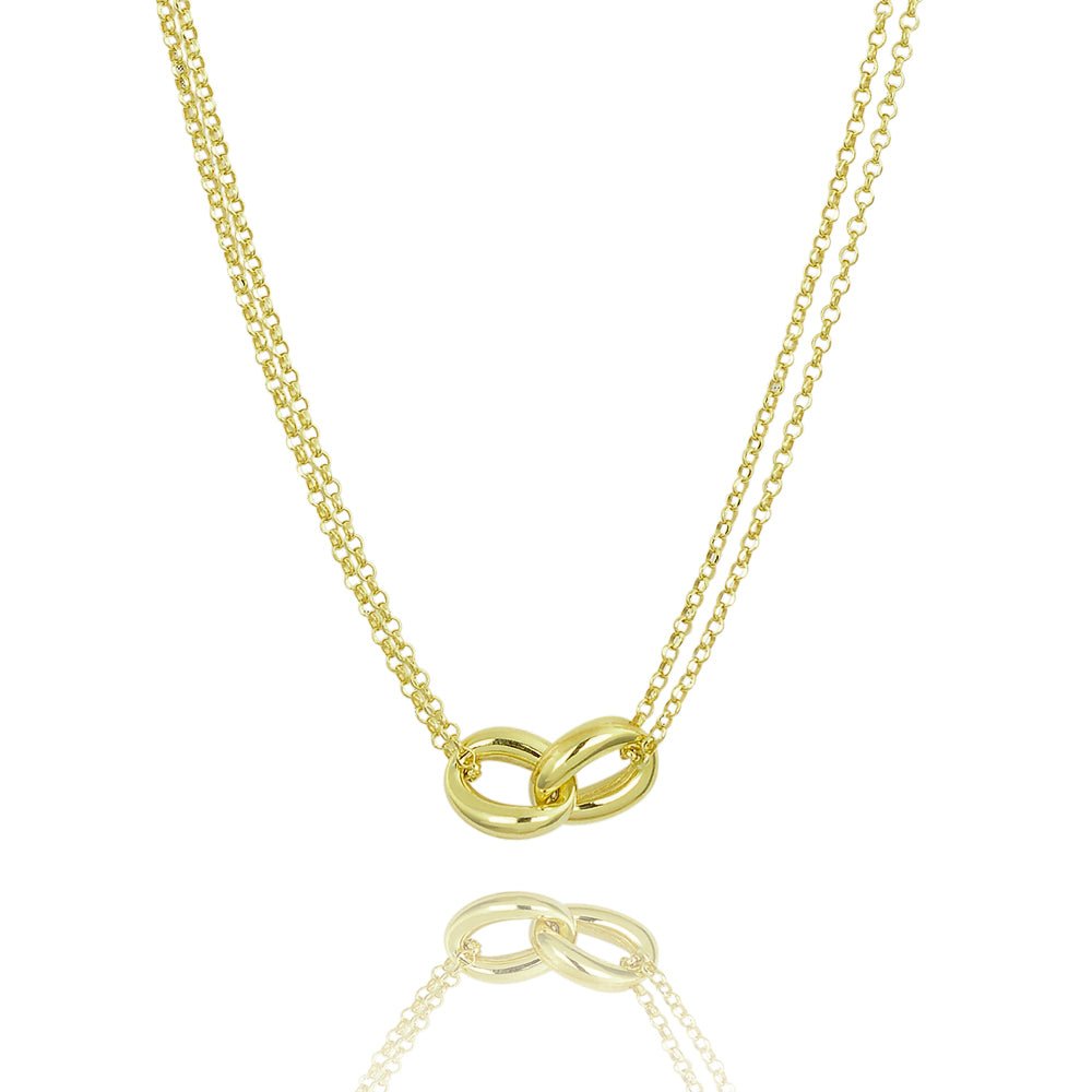 Two strand karma link NecklaceNecklace