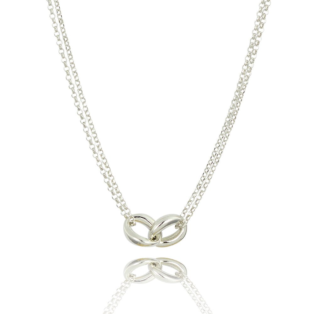Two strand karma link NecklaceNecklace