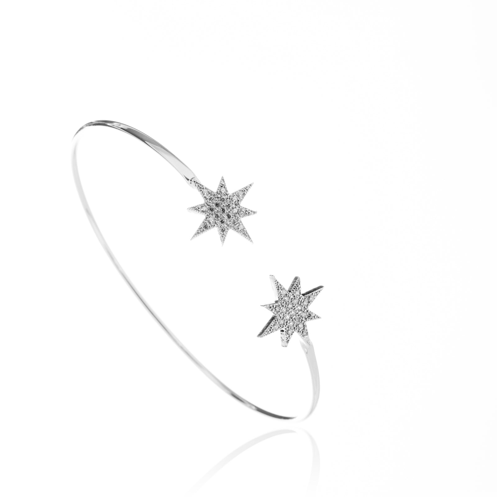 Starburst cuff shine you light bracelet