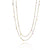 Long saphire chakra necklace