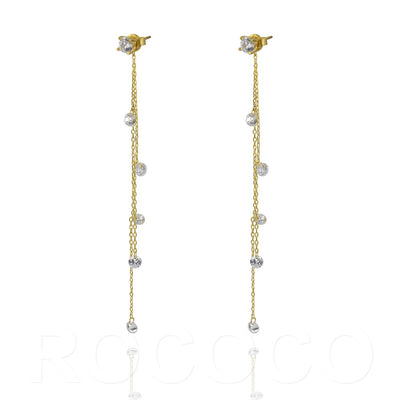 Magical drop glitter earings