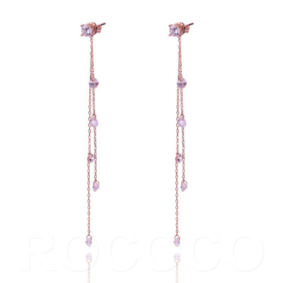 Magical drop glitter earings