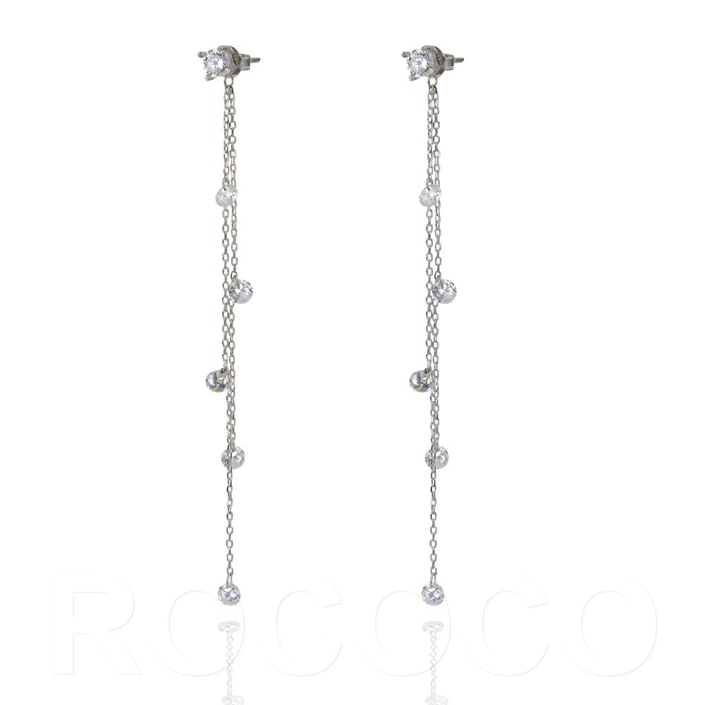 Magical drop glitter earings